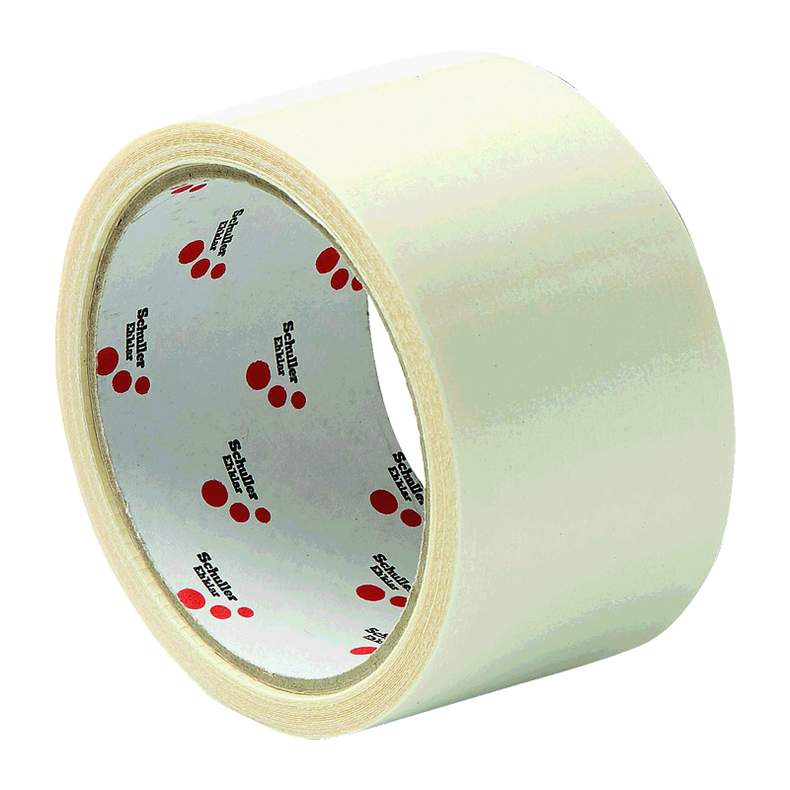 Dobbeltkl�bende L�rredstape - Dobbeltkl�bende Tape L�rred 50mm X 10m