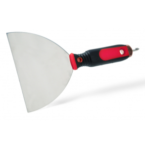 Spartel halvm�ne rustfri - Spartel halvm�ne rustfri 150 mm m/2-komp. greb Krt. � .