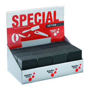 Slibesvampe i display (store svampe)