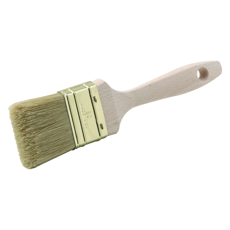 Fladpensel "Maestro" m/b�getr�sskaft 80 mm
