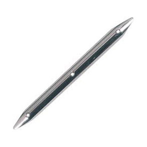 Beskyttelsesskinne rustfri for r�ling 610 mm 19 mm 19 x 610 mm