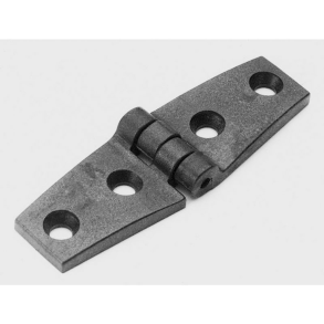 Plasth�ngsel med rustfri pind Hvid 37,3 x 35 mm