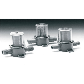 Vandfilter in-line plast med rustfri st�lsi