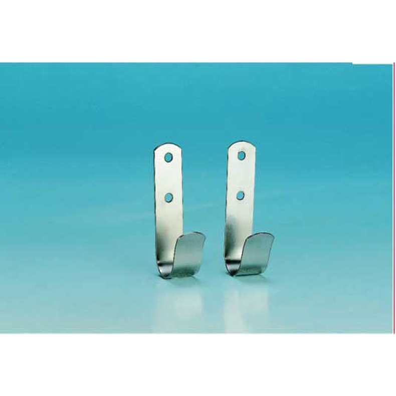 B�dshageholder rustfri b�jle - 2 stk.