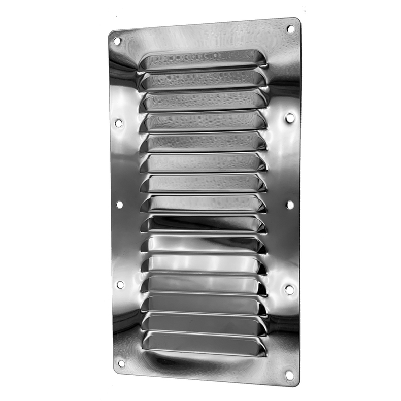 Ventilation rustfri enkelt h�j
