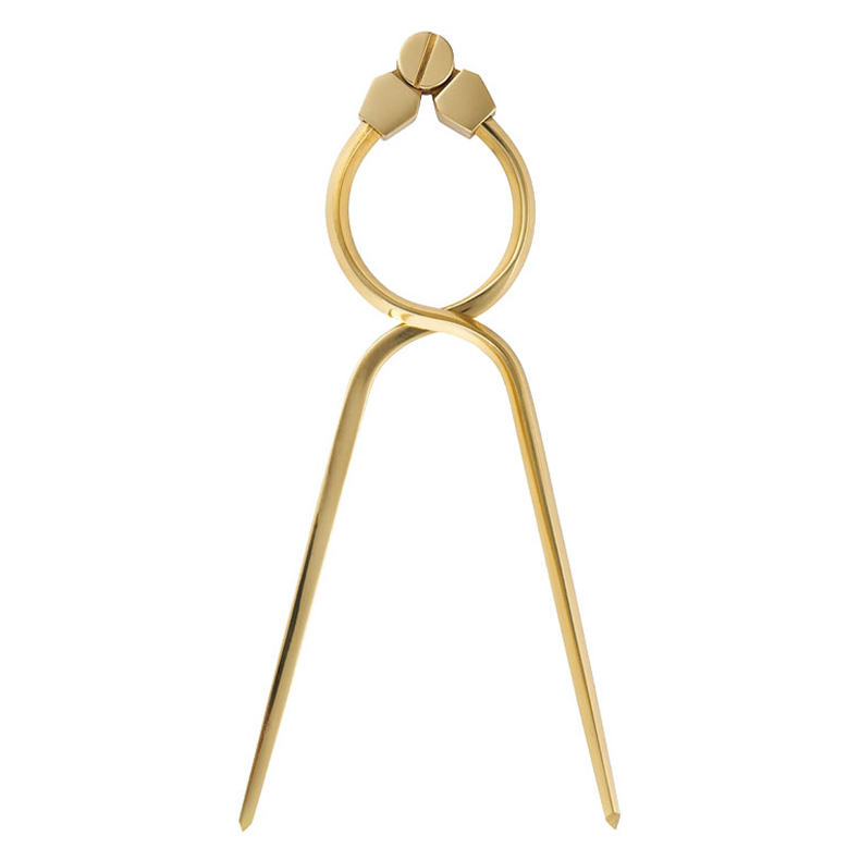 Enh�ndspasser poleret messing 180 mm (7")