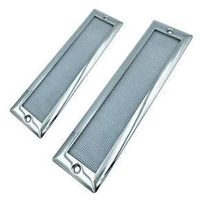 Agterspejlets Udluftning rustfri - Agterspejlets udluftning rustfri 58 x 213 mm