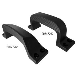 H�ndgreb nylon Sort 168 mm 42 mm