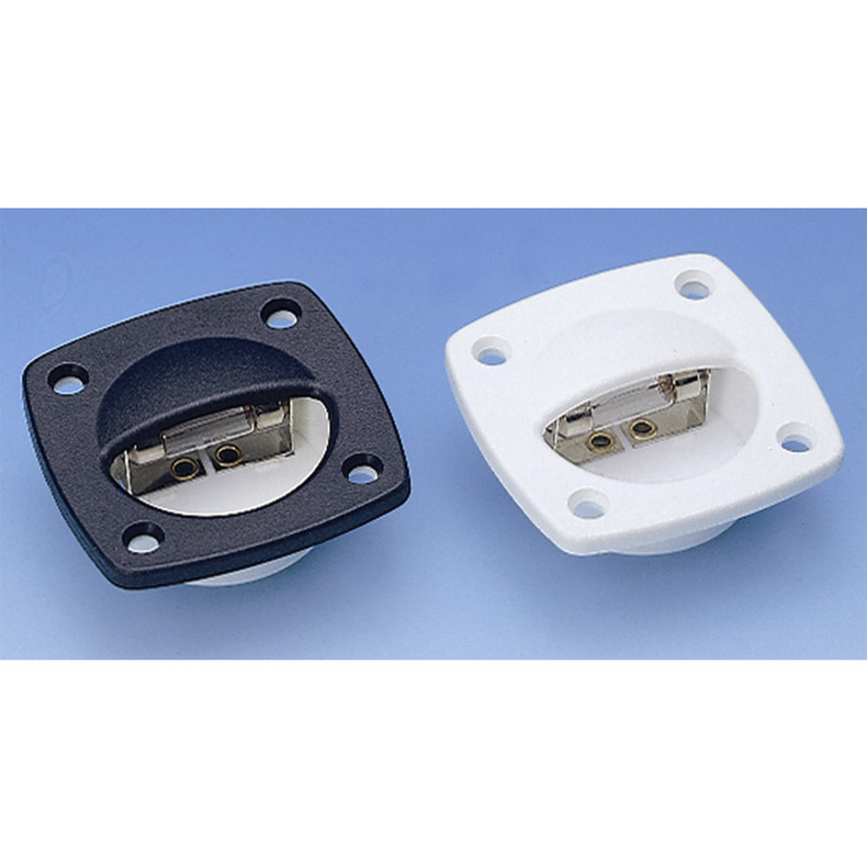 Trinlampe plast Sort 58 mm 59 mm