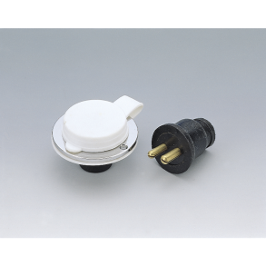 2-polet D�kstik - D�kstik 2-polet forkromet messing 3A Base �:37 mm