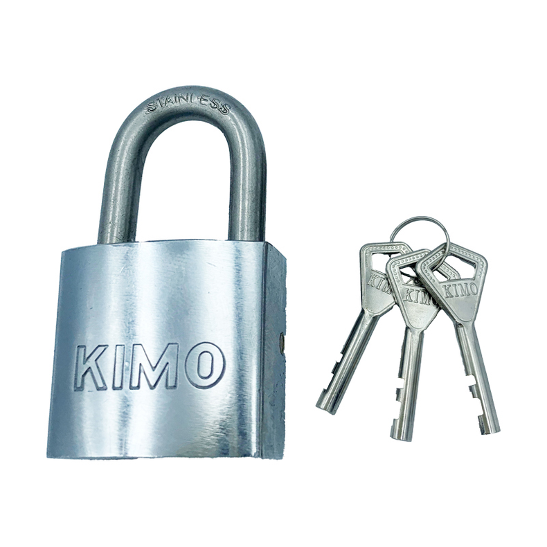 H�ngel�s forkromet messinghus m/rustfri st�lb�jle - H�ngel�s forkromet med rf st�lb�jle 50 mm *