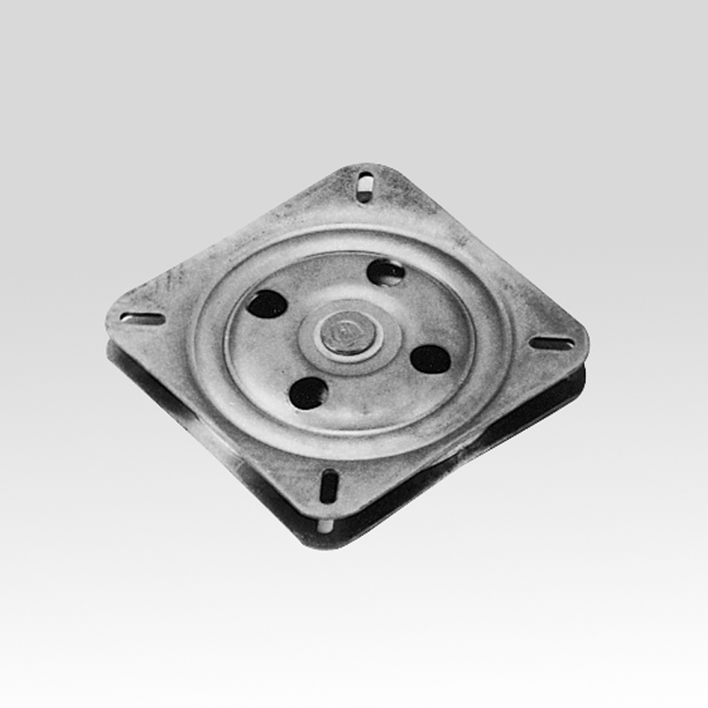 Stolebeslag svirvel base - Stolebeslag svirvel base 165 x 165 mm