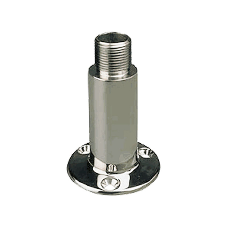 Antennebeslag rustfrit for d�kmontering (h�jt) 73 mm