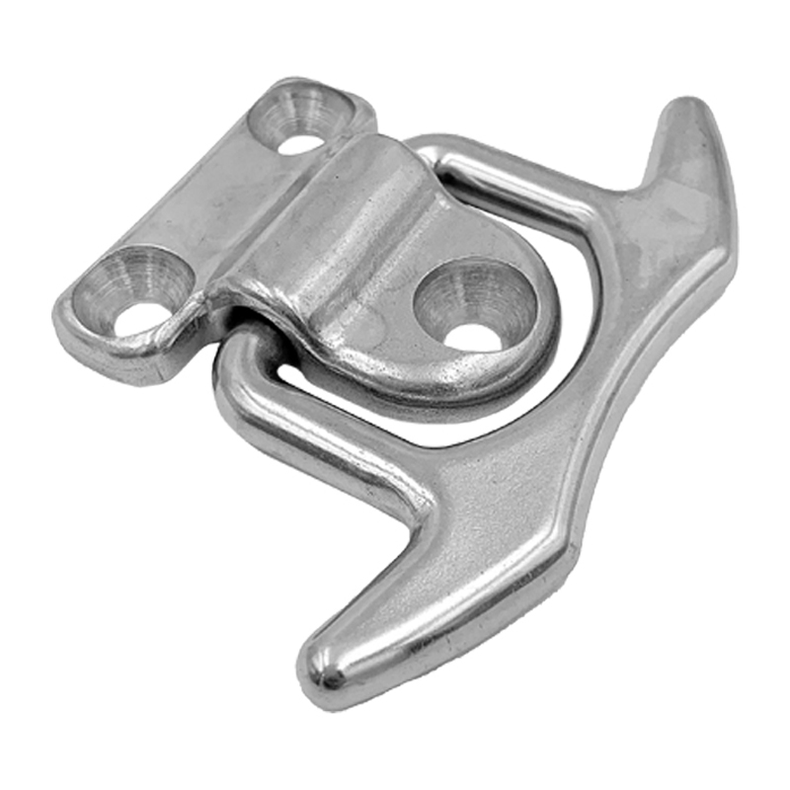 D�rkbeslag rustfrit med foldbart klyds 48 x 49 mm 6,2 mm