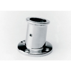 Flagstangsfod rustfri 32 mm 73 mm
