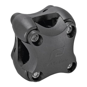 Plastimo Plastikclip Universalbeslag Sort 6,5 cm
