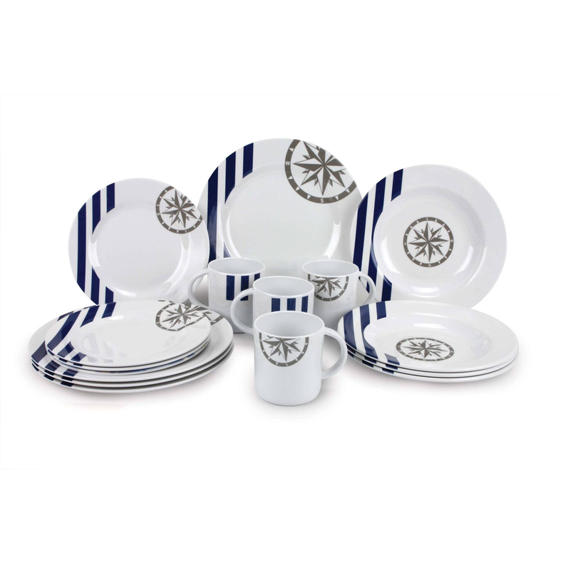 Couleurmer melamin service  - 16 dele - BPA free