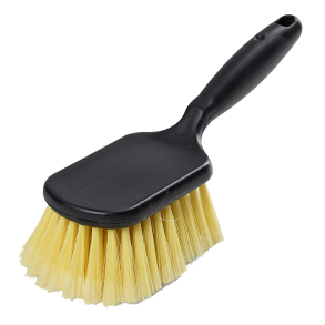 H�ndb�rste bl�d kort - B�rste med kort h�ndtag 26,6 x 7,6 cm
