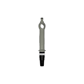 D�ksb�rste bl�d firkantet m/vandgenneml�b & skaft - Teleskopskaft m/vandgenneml�b 100/180 cm