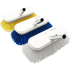 B�db�rste m/quickkobling & teleskopskaft Gul 20 x 8,5 cm