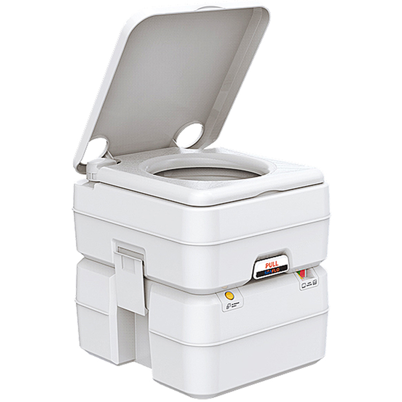 Seaflo Transportabelt Toilet med niveauindikator R�hvid 404 mm 353 mm
