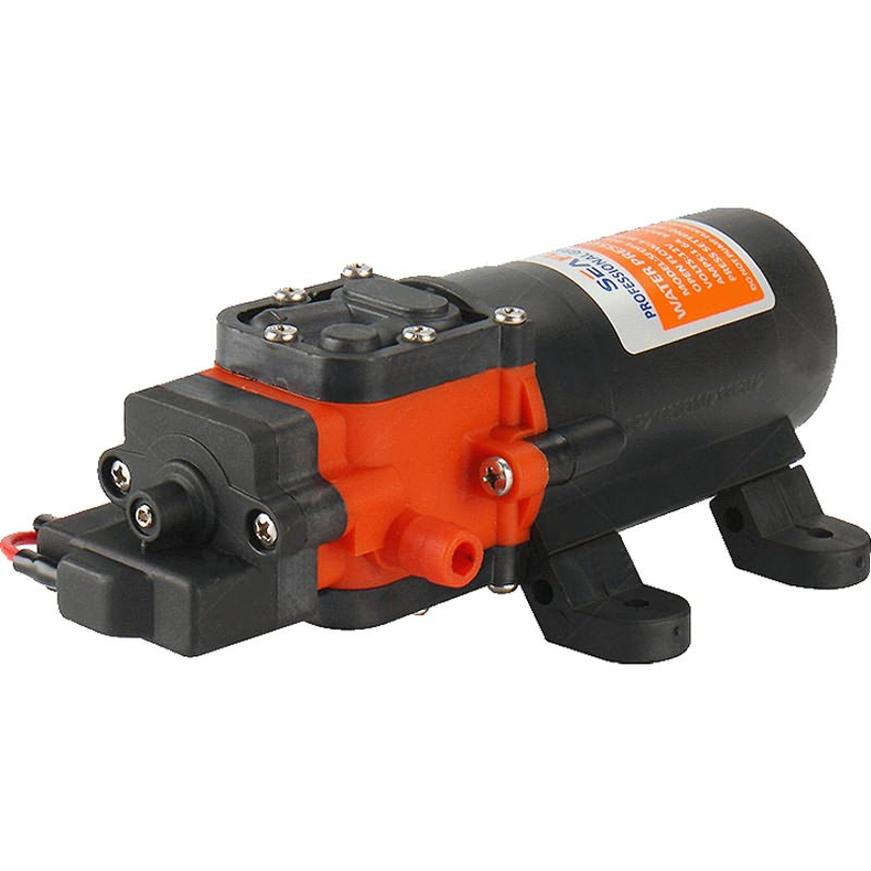 Seaflo Trykvandspumpe lille (2-kammer) 4,3L minut - 2,4bar