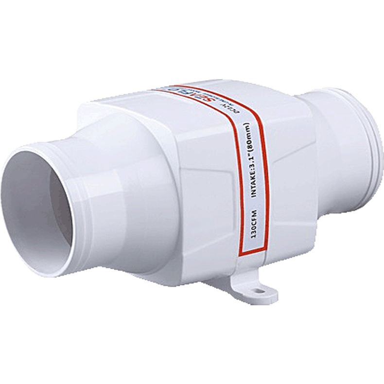 Seaflo Motorrumsventilation - Seaflo Motorrumsventilation 12V 7,6 m�/min Slange 4"