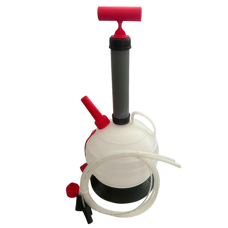 Oliesugepumpe med beholder - Oliesuger vakuum 6,0 ltr