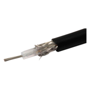 VHF-Kabel Sort 10 mm