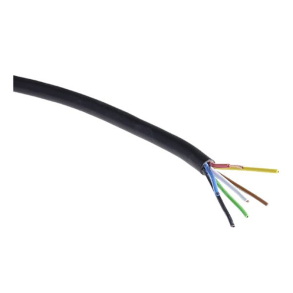 Trailerkabel Sort 6 x 1,0 + 1 x 2,5 mm� 1x2,50 mm