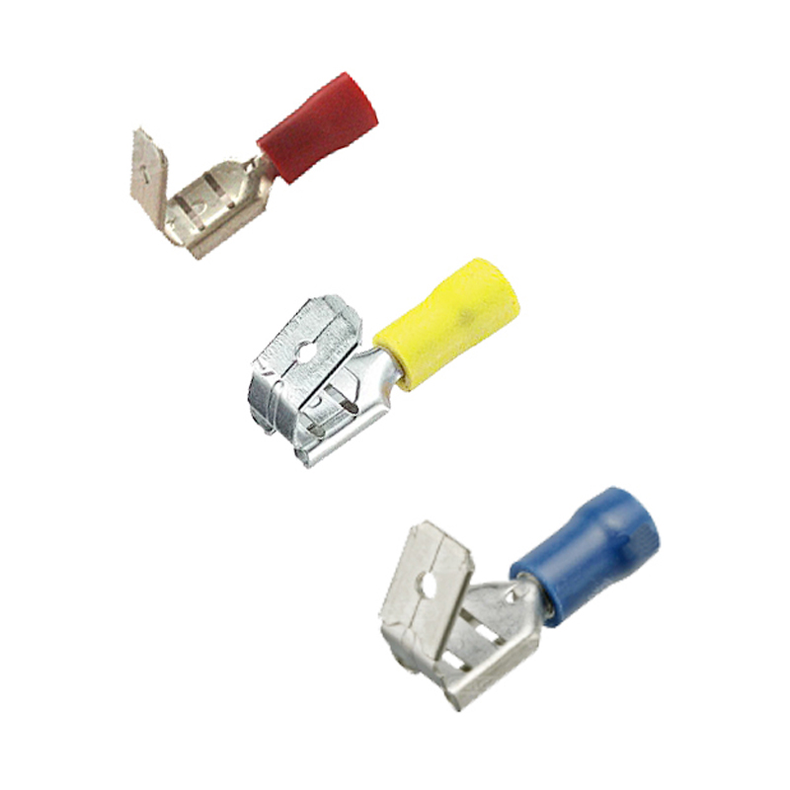 Fladstik med fordeler - Fladstik med fordeler R�d 0,5-1,5 mm� 6,3 x 0,8 ..