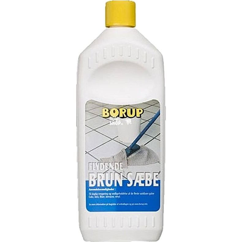 Borup Flydende Brun S�be - Brun S�be flydende 1,0 ltr.