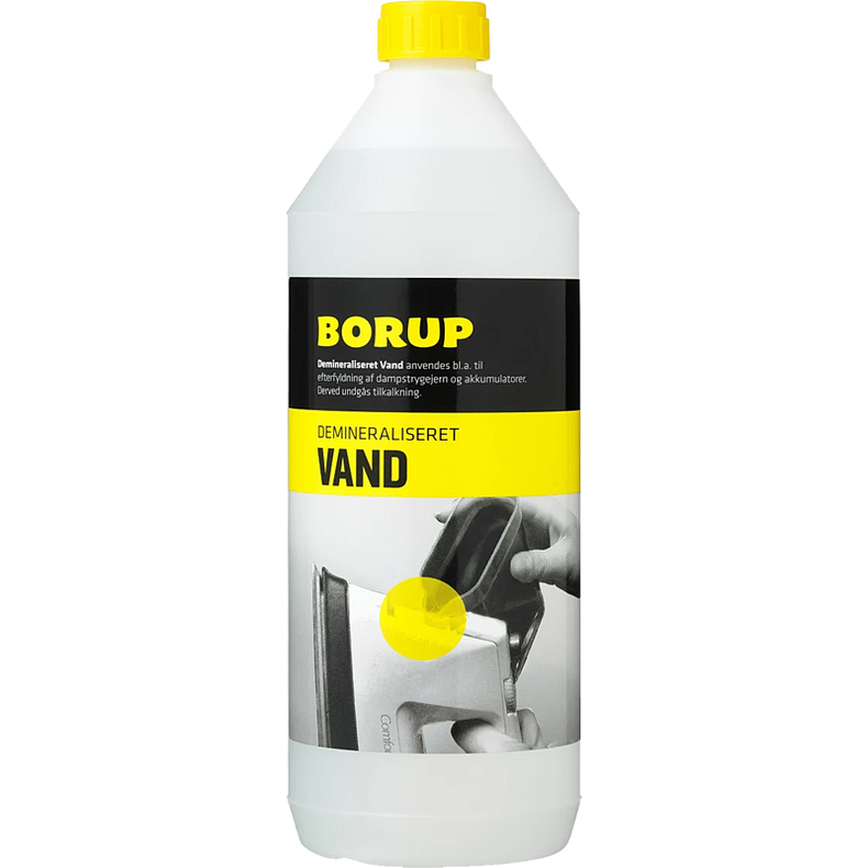 Borup Demineraliseret Vand - Demineraliseret Vand 1,0 ltr.