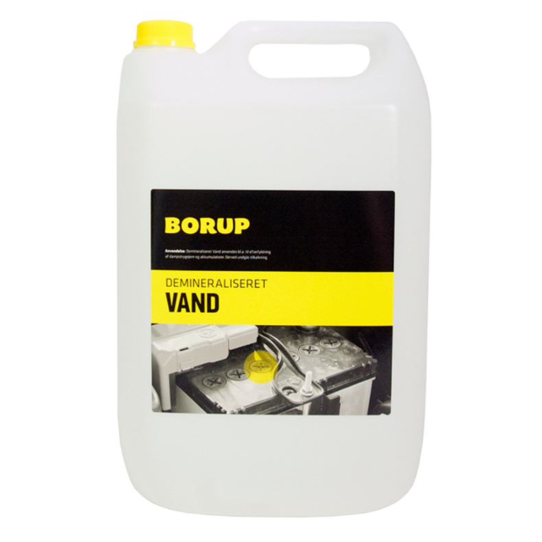 Borup Demineraliseret Vand - Demineraliseret Vand 10 ltr.