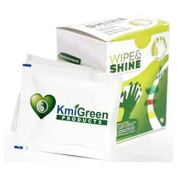 KMI Green Wipe & Shine Servietter - Wipe & Shine �ske � 15 stk. servietter
