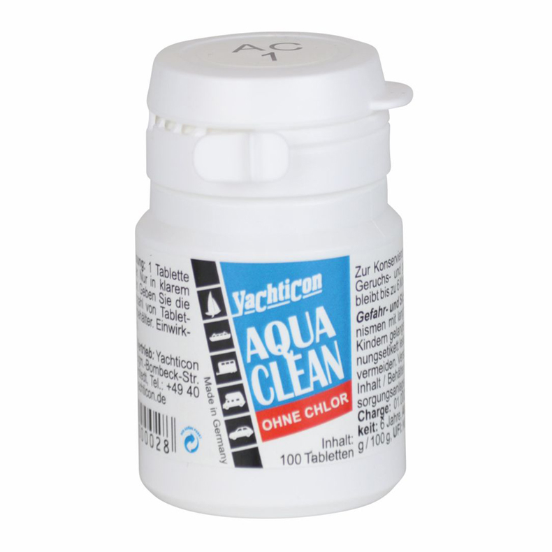 Yachticon Aqua Clean Tabletter - Yachticon Aqua Clean AC 1 100 tabletter (1 ltr.) R�kker til 100 ltr.