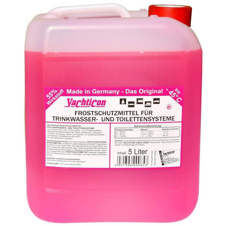 Yachticon Frostv�ske til drikkevand & toilet - Yachticon Frostv�ske 5 ltr. -45C�