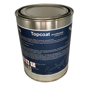 Topcoat med paraffin Hvid (farve 10.000) 1 kg
