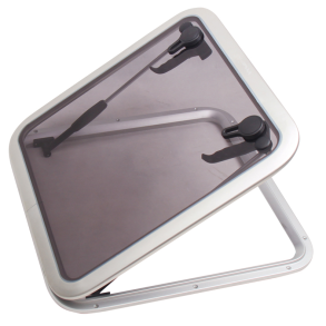 D�ksluge Lowline lav-profil - D�ksluge Low Line alu 505 x 505 mm Radius 46,2 mm