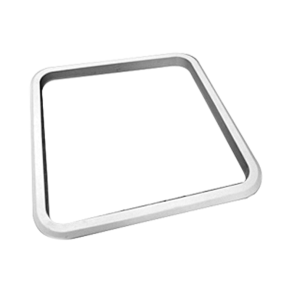 D�ksluge Lowline lav-profil - Underramme til d�ksluge 26000022 505 x 505 mm Indv. H: 62 mm