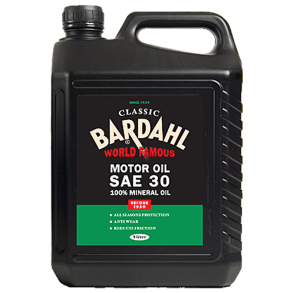 Bardahl SAE 30 Single Grade Classic Motorolie - Bardahl Motor Olie SAE30 5 Ltr. Single Grade Classic