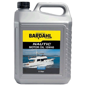 Bardahl Nautic 15W40 Inboard Motorolie - Bardahl Nautic Motorolie 15W40 5 ltr SL/CG-4 Inboard