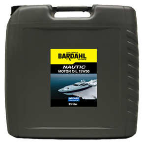 Bardahl Nautic 15W30 Inboard Motorolie - Bardahl Nautic Motorolie 15W30 25 Ltr. Sl/Ci-4 Inboard