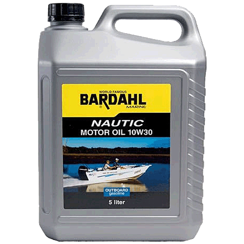 Bardahl Nautic 10W30 Outboard 4-takts Motorolie - Bardahl Nautic 10W30 5 L 4-Takts Outboard Olie