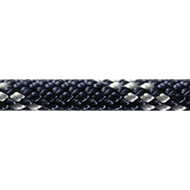 Leech Line Dyneema Navy/s�lv 3 mm