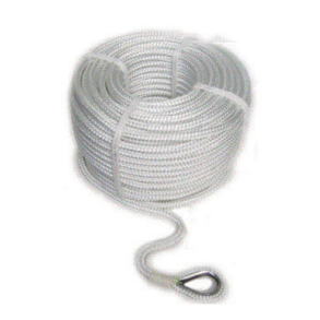 Ankerfort�jning flettet m/bly 