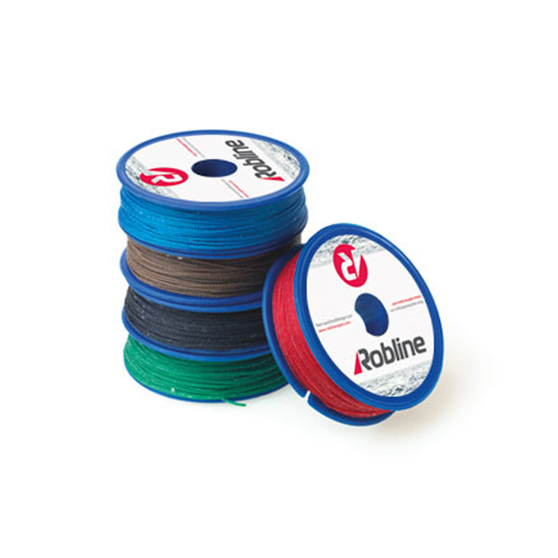 Takkelgarn Vokset  robline Taklegarn vokset farvet (minispole) 0,8 mm