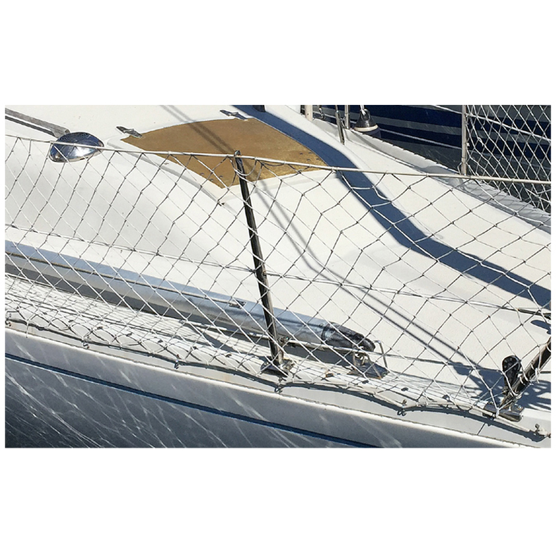 Robline S�gel�ndernet Hvid 60 x 60 mm 2 mm