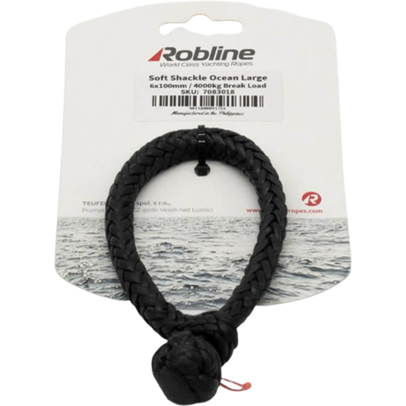 Soft Sj�kel Robline Sort 8 mm 70 mm