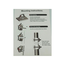 Monteringsbeslag for Hook & Moor Teleskop B�dshage - Hook & Moor Mounting Clip 9808